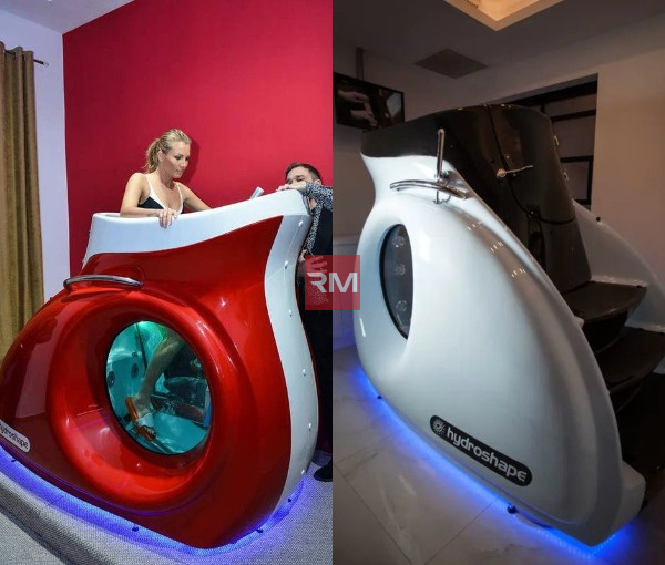 Hydroshape от VACU ACTIV — Гидромассажная капсула с аквабайком  - 12